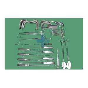 ชุดขูดปัสสาวะสำหรับ OG-36ผ่าตัดทำจากสแตนเลส24ชิ้นอุปกรณ์ทางการแพทย์อุปกรณ์สำหรับการขยายนรีเวชวิทยา - Product Image 4