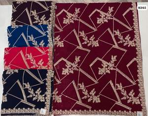 Saree en georgette de designer avec broderie fine Idéal pour les mariages, les réceptions et les célébrations traditionnelles - Product Image 2