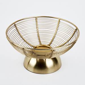 Customized Gold Metal <b>Wire</b> Round <b>Flower</b> Bowl Base Modern-Classic Design for Home Wedding Tabletop Decoration Classic <b>Flower</b> Vase - Product Image 3