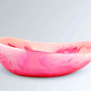 Extra <b>Large</b> Earth Bowl Handmade Polished Indian Origin Eco-Friendly Dishwasher <b>Safe</b> Modern Art Antique Style Decorative Bowl - Product Image 2