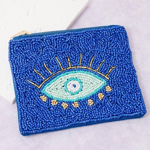 Colorful Seed Beads Handmade <b>Small</b> Coin Pouch Wallet Elegant Beaded Embroidery Travel Coin Purse Pouch - Product Image 2