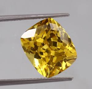 หมอนอิงสีเหลืองซิทรีนอัญมณีหลวมทำเครื่องประดับสำหรับเธอทุกขนาด6x4มม. ถึง18X25มม. สั่งตามสั่ง - Product Image 2