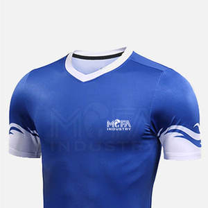 Uniforme de fútbol a precio barato de fábrica Uniforme de fútbol de último diseño Uniforme de camiseta de fútbol de buena calidad para hombres - Product Image 6