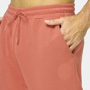 กางเกงจ็อกเกอร์ผ้าฝ้ายลำลองเอวสูงน้ำหนักเบาพิมพ์โลโก้ตามสั่งสำหรับผู้ชาย กางเกงวิ่งออกกำลังกายทรงหลวมมีเชือกผูก - Product Image 6