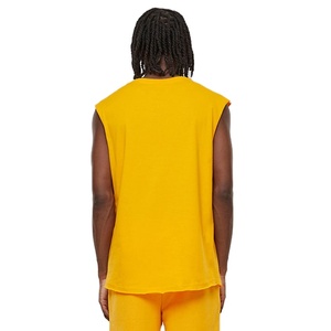 Camiseta sin mangas de diseño holgado para fitness y entrenamiento, venta al por mayor, color personalizado, secado rápido, jersey - Product Image 6