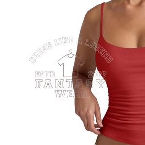 FANTASY WEAR 2026 – Débardeur de sport moulant pour femme, dos nageur, haute qualité, pour yoga et course à pied, avec logo personnalisé - Product Image 3