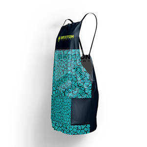 Tablier de cuisine à usage intensif, matériau lavable et durable pour uniformes de restaurant et de bar. - Product Image 3