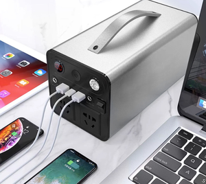 Panneau Solaire Portable 300W à Vente Directe Usine avec Contrôleur MPPT, Chargeur Mobile à Distance pour Voiture, Onduleur Pur Sinus et Compresseur d'Air (Compatible EU, AU, UK, JP) - Product Image 2