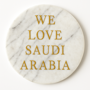 ที่รองแก้วหินอ่อน kuwait มีสไตล์ปรับแต่งได้จานรองแก้วหินธรรมชาติสำหรับห้องนั่งเล่นโต๊ะกาแฟงานแต่งงานของตกแต่งบ้าน - Product Image 2