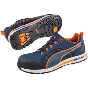 Calzado de Seguridad Crosstwist S3S ESD HRO SR 20345:2022 LOW Talla 46 W.11 Azul/Naranja - Product Image 2
