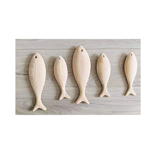 Jouets artisanaux en bois pour enfants à partir de poissons en bois fabriqués à la main avec la livraison rapide - Product Image 2