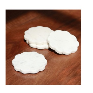 Tapis Tampons Marbre Styles OEM Rond Sublimation Absorbant Noël Vintage pierre sous-verres - Product Image 1