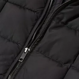 Chaleco acolchado ajustable transpirable ligero para hombre, chaqueta sin mangas antiarrugas de alta calidad, OEM personalizado, superventas 2026 - Product Image 5