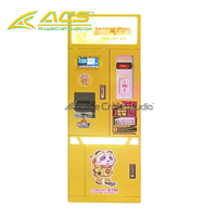 Distributeur automatique de jetons ACS – Kiosque de paiement libre-service pour équipement de salle de jeux – Multilingue et en métal