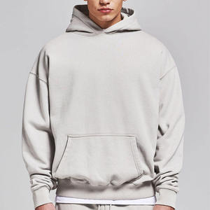Pull à capuche en coton éponge épais de haute qualité pour hommes - Product Image 6