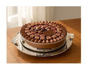 Présentoir décoratif pour restaurant Présentoir à chocolat Forme et taille personnalisées Présentoir à dessert en acier inoxydable en Inde - Product Image 2