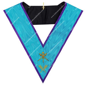 Collar de oficial de Regalia masónica unisex para Ceremonia de iglesia de rito Misraim para uso de adultos - Product Image 1