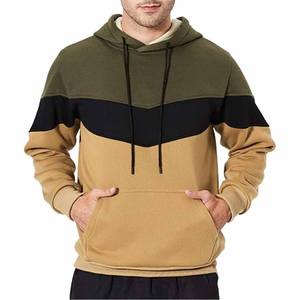 Offre Spéciale dernier style hommes sweats à capuche couleur unie hommes portent des sweats à capuche surdimensionnés hommes sweats à capuche pour adultes fabriqués par la robe de sport - Product Image 1
