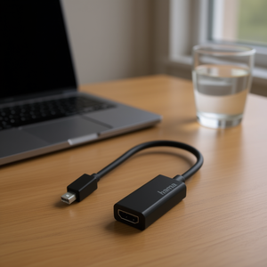 Câble adaptateur vidéo Mini DP vers HDMI noir 00200332 Connecteurs et adaptateurs Catégorie de produit - Product Image 3