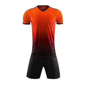 Uniforme de Fútbol de Manga Corta de Talla Grande, Transpirable y de Alta Calidad, Conjunto Completo 100% Poliéster para Todas las Temporadas, Original de Fábrica - Product Image 5