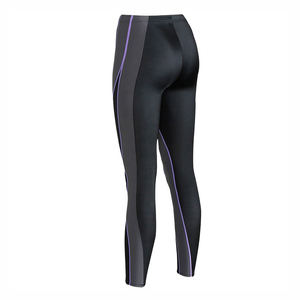 Leggings de Yoga taille haute pour femmes taille élastique tissu respirant à séchage rapide techniques sans couture Style décontracté confortable pour le Yoga - Product Image 3