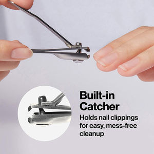 High Quality Professional Stainless <b>Steel</b> Nail <b>Cutter</b> Trimmer with Customizable Color & Logo for Fingers and Toes Beauty Tool - Product Image 5