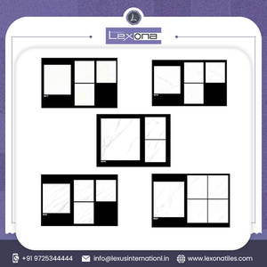 Modèle de luxe brillant élevé Carrelage de sol en céramique Texture solide Style de conception moderne pour les murs intérieurs-Vente en gros d'usine de l'Inde - Product Image 6