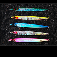Leurre de pêche vertical en métal pour eau salée, robuste, pour gros poissons, à secouement lent et coulant, pour Black Bass, Bar, Zander, Saumon, 80g