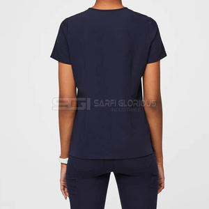 Vente chaude Uniformes d'infirmière d'été personnalisés pour femmes Vêtements médicaux Costume pour femmes médecins Scrubs d'hôpital chauds pour femmes - Product Image 5