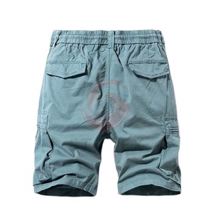 Pantalones Cortos Cargo de Algodón Transpirables de Cintura Media con Múltiples Bolsillos para Hombre, Venta al por Mayor, Ideales para el Verano. - Product Image 1