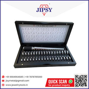 ชุดเครื่องมือวัดขนาดแหวน 1-36 ไซส์ พร้อมแท่งวัดขนาดแหวนในกล่องไม้ สำหรับช่างอัญมณีและช่างทอง - Product Image 6