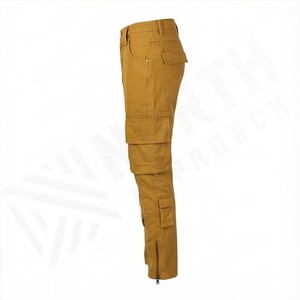 Pantalons de travail pour hommes, pantalons cargo durables à plusieurs poches, pantalon utilitaire robuste, pantalon de sécurité pour travaux de construction en extérieur, personnalisable - Product Image 3