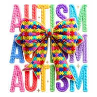 Diseños de Transferencia Térmica de Plastisol con Estampados DTF de Hilo Sintético para Camisetas, Diseño Personalizado para Prendas de Vestir, los Más Vendidos con Diseño para Autismo