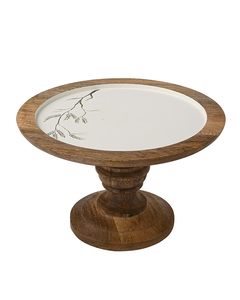 Economical Vintage <b>Wooden</b> <b>Cake</b> <b>Stand</b> with Antique Detailing for Special Occasions at Best Rate - Product Image 1