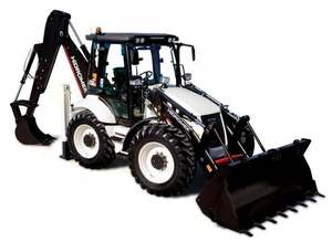 Tracteurs agricoles à vendre Hidromek HMK102B tractopelle 4WD tracteur à roues 100HP pour moteur pour jardin Fendt-Made - Product Image 3