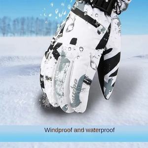 Ski Winter Skiing Racing Gloves 2023 men Women's Warm Waterproof Ski <b>Cloth</b>/cotton Waterproof Motorcycle - Product Image 4