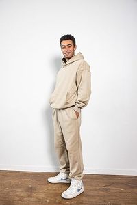 Ensemble de survêtement pour homme, tissu technique en polaire, fermeture éclair, capuche, deux pièces, tenue de sport, entraînement - Product Image 6