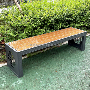Athènes assemblé banc en alliage de zinc sièges pieds de banc en acier banc extérieur avec pieds galvanisés - Product Image 6