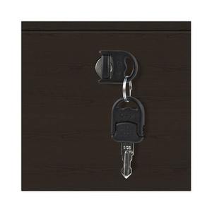 Meuble de classement suspendu à 2 tiroirs Alera Valencia Series, 15,63 po. X 20,5 pouces X 19,25 pouces Espresso - Un organisateur de bureau élégant - Product Image 6