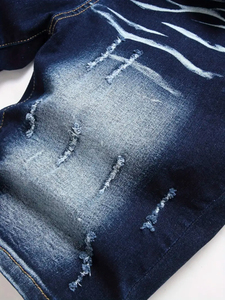 Venta al por mayor Ripped Denim Short para los hombres Casual Street Style Medio Stretch transpirable Desgastado Verano corto para los hombres - Product Image 6