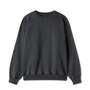 เสื้อสเวตเชิ้ตผ้าฝ้ายคุณภาพสูง OEM แขนยาวทรงปกติ พิมพ์ลายดิจิทัล สไตล์ลำลองสำหรับฤดูใบไม้ผลิ  รับสกรีนโลโก้ - Product Image 1