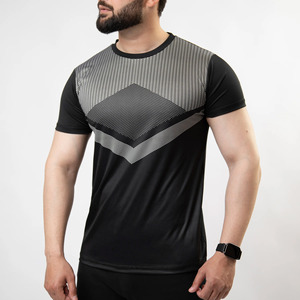 Camisetas Extra Grandes para Hombre, Tejido Grueso de Spandex/Poliéster, Teñidas, Transpirables, Antibolitas y Ecológicas - Product Image 1