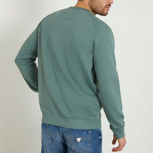 Sudaderas con logotipo personalizado bordado de alta calidad de algodón mezclado para hombres 100% de buena calidad para el otoño - Product Image 3