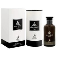 Parfum Jean Lowe NOIR 100ml Eau de Parfum par Alhambra, senteur bois d'oud, luxe, longue tenue, spray pour homme, parfums de Dubaï