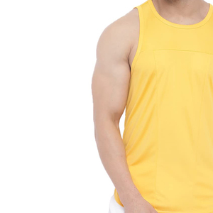 Men's Muscle Bodybuilding Tank Tops Wholesale Polyester Cotton Gym <b>Running</b> <b>Singlets</b> Plain Fitness Workout Tank Top - Product Image 3