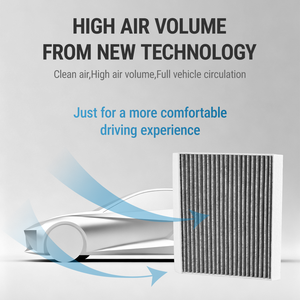 Filtre à air d'habitacle Vypart CF12150-150 pour Lexus, purificateur d'air frais avec charbon actif, état d'occasion - Product Image 4