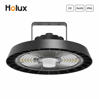 IES LDT 100W 150W 200W UFO LED High Bay Light IP65 IK08 150lm/W CE RoHS Capteur en option