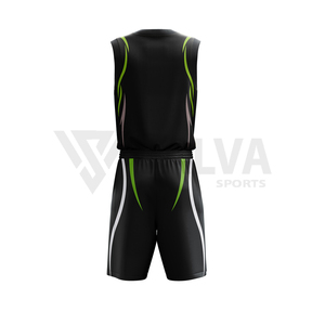 Uniformes de Baloncesto Personalizados de Alta Calidad, Secado Rápido, 100% Poliéster, Transpirables, Anti-UV, Antibacterianos, para Hombre - Product Image 4