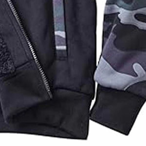 Sudaderas con Capucha de Camuflaje Personalizadas de Última Moda, Sudaderas con Capucha Cálidas de Invierno, Personaliza Tu Diseño con Logotipo, Ropa Casual para Adultos - Product Image 3