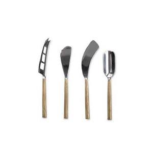 Cute Cheese Knife Set Stainless Steel Silver Plated Cheese Knife with Spiral Knot End Handle Kitchen Accessories - Product Image 2